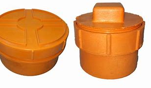 Image result for PVC Cleanout Orange