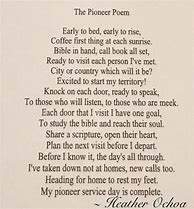 Image result for Poems About Pioneer Life
