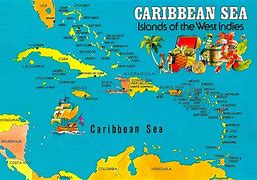 Image result for West Indies Countries Map