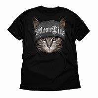 Image result for Thug Life Cat Shirt