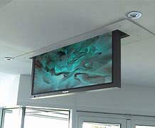 Image result for Motorized TV Ceiling Mount Hidden Patio