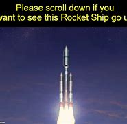 Image result for Rocket Ship Meme