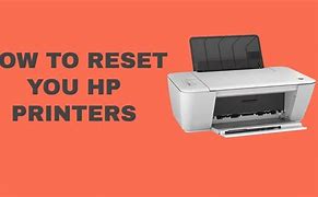 Image result for Reset HP Printer