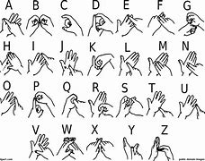 Image result for Sign Language Alpha