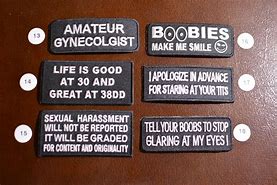 Image result for Motorcycle Jean Patches Funny