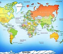 Image result for Printable World Map with Countries