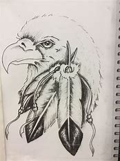 Image result for Native Eagle Drawings to Use for Decals