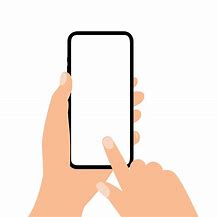 Image result for Vector Cartoon Hand Holding Phone