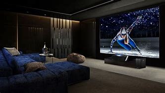 Image result for 100 Inch TV in Room