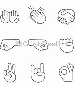 Image result for All Emojis Hand Signs