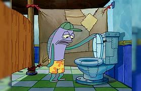 Image result for Spongebob Fish Standing Meme