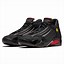 Image result for Jordan 14 Black and Red