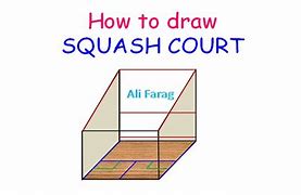 Image result for Squash Court Graphic 2D