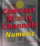Image result for Xfinity Comcast TV Channel Chart