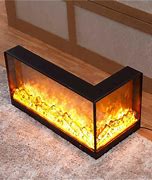 Image result for 60 Inch Corner Fireplace TV Stand