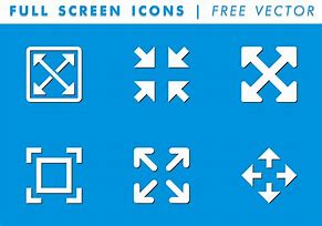 Image result for Full Screen Icon Font