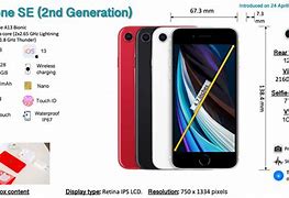 Image result for iphone ii se specifications