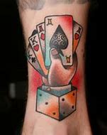 Image result for 7 and 2 Card Tattoo