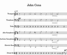 Image result for John Cena Bass Clef Music