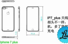 Image result for iPhone 7 Plus Back Actual Size PDF
