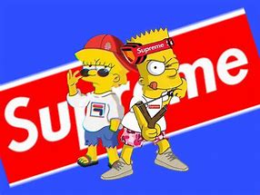 Image result for Supreme Bart Simpson Desktop Wallpaper