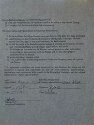 Image result for Signed Fabric Production Contract