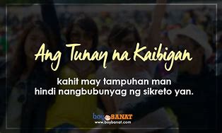 Image result for Friends Quotes Tagalog