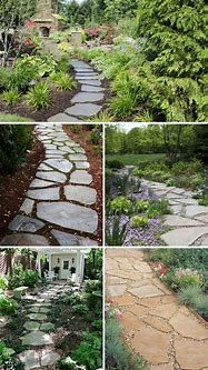 Image result for Inexpensive Garden Path Ideas