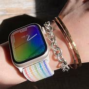 Image result for Apple Watch Series 7 Starlight Nike