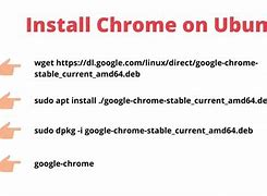 Image result for Ubuntu Install Chrome