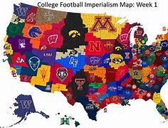 Image result for NCAA Imperialism Map D1