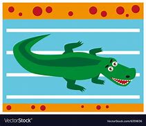 Image result for Crocodile Vector
