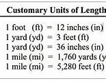 Image result for How Many Feet in a Yard