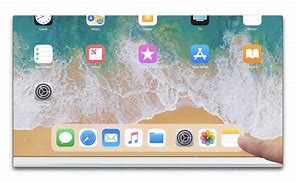 Image result for iPad iOS 12 Black Dock