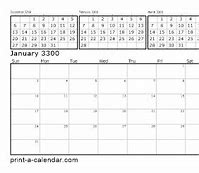 Image result for 3300 Calendar