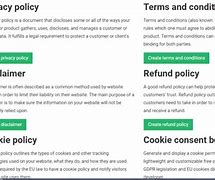 Image result for Website Policy