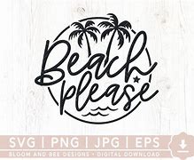 Image result for Beach SVG