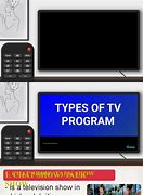 Image result for Types of TV Programs