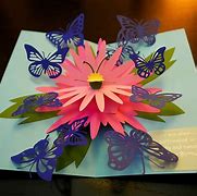 Image result for Pop Up Butterfly Card Template