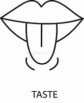 Image result for Black and White Images of Sense of Taste