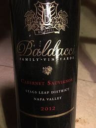 Image result for Baldacci Family Cabernet Sauvignon Four Sons Stags Leap