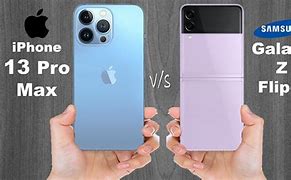 Image result for Galaxy Z Flip3 vs iPhone 14