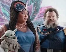 Image result for Lizzo as Grogu