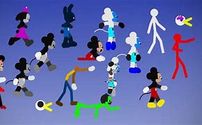 Image result for Stick Nodes Mickey Mouse
