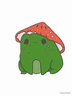 Image result for Cute Mushroom Frog Drawing
