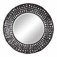 Image result for Large Round Black Mirror