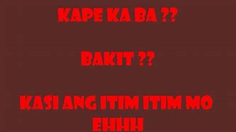 Image result for Pinoy Pick Up Lines