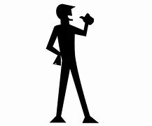 Image result for Cartoon Silhouette People