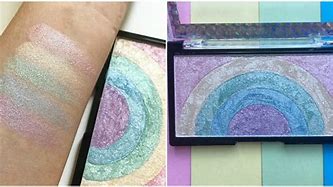 Image result for Rainbow Highlighter Makeup