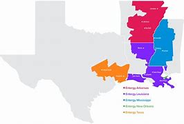 Image result for Entergy Service Territory Map